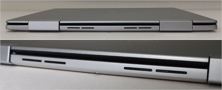 排気口の穴が4つ配置