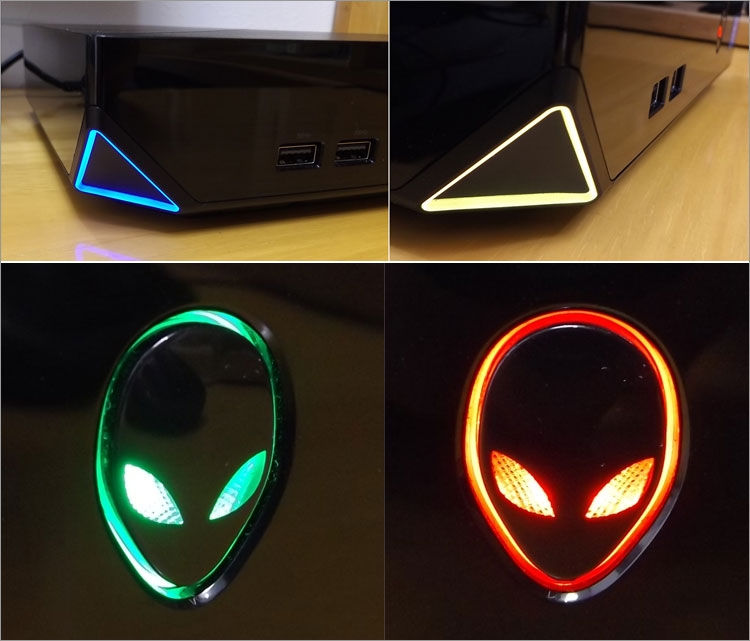 ALIENWARE ALPHA（R2）でLEｄの演出