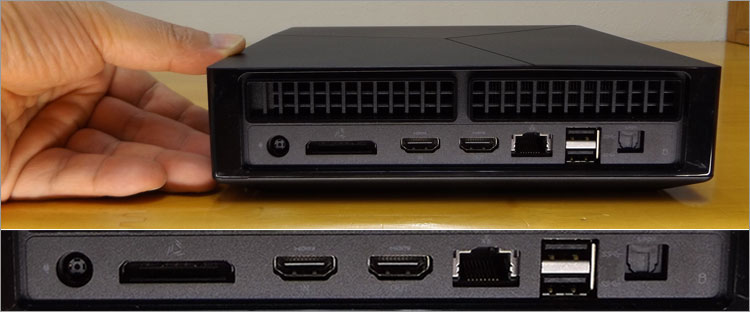 Alienware Graphics Amplifier接続端子