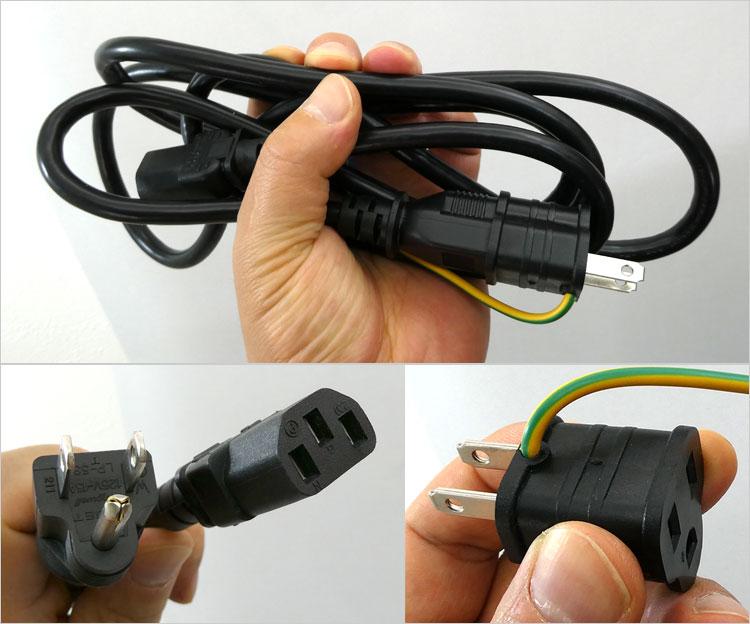 市販されている「IECコネクタ」