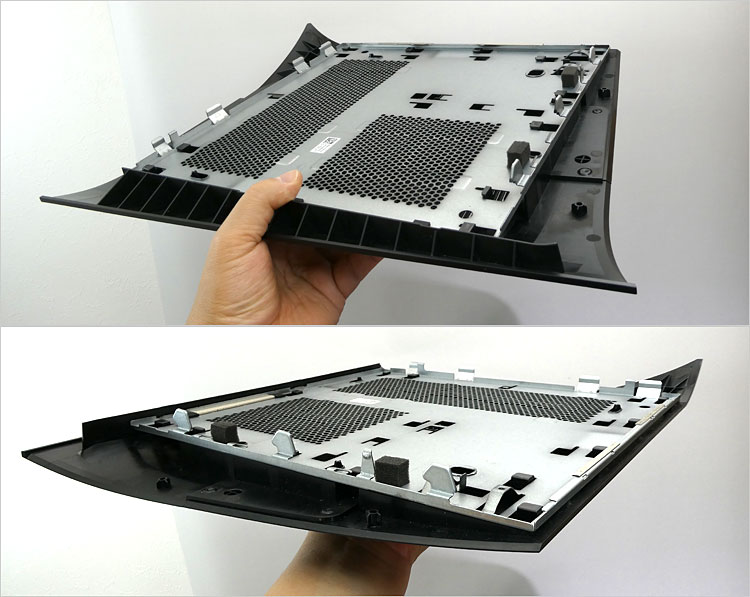 外装はプラスチック