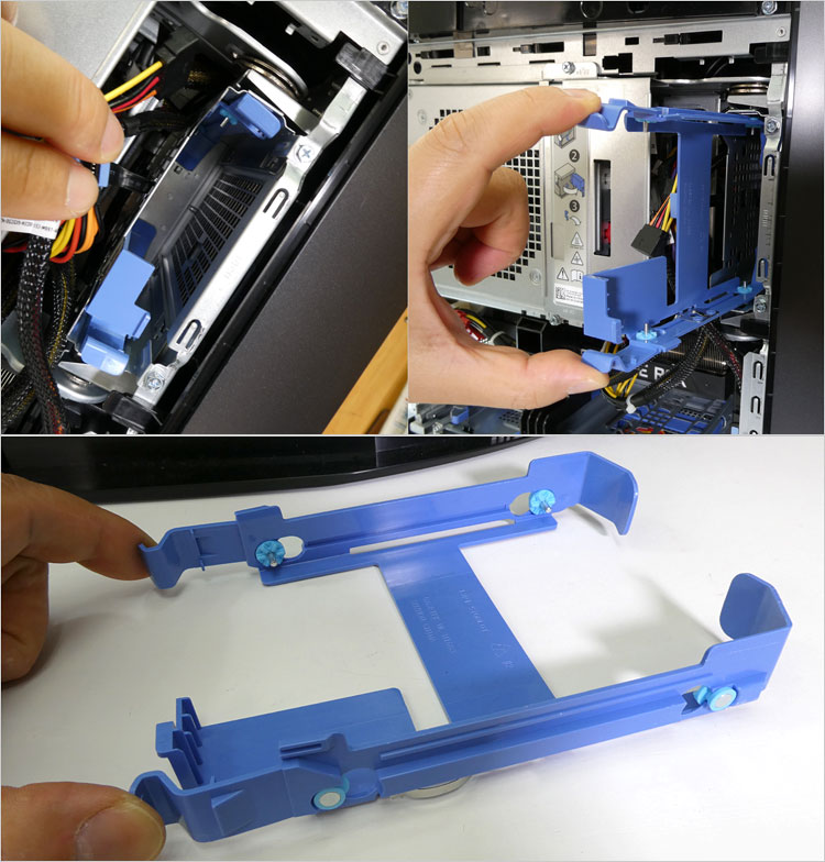 3.5インチ・ドライブベイを1基実装