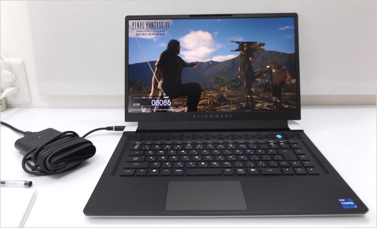 ベンチマークテスト-GeForce RTX 3070 8GB GDDR6（モバイル版）