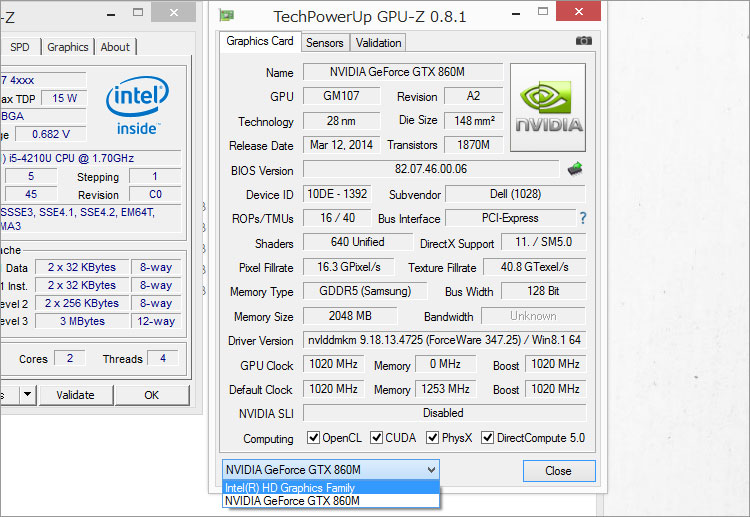 NVIDIA GeForce GTX 860M 