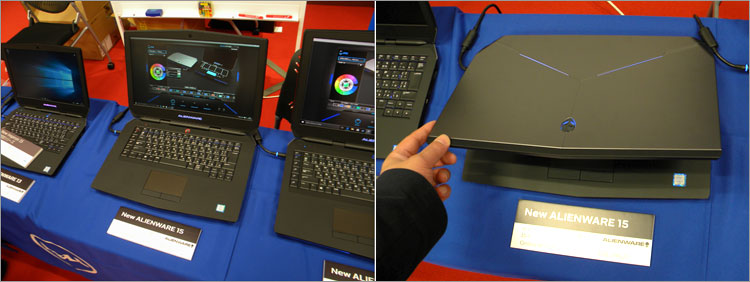 PC・デジモノフェア 2015のALIENWARE 15