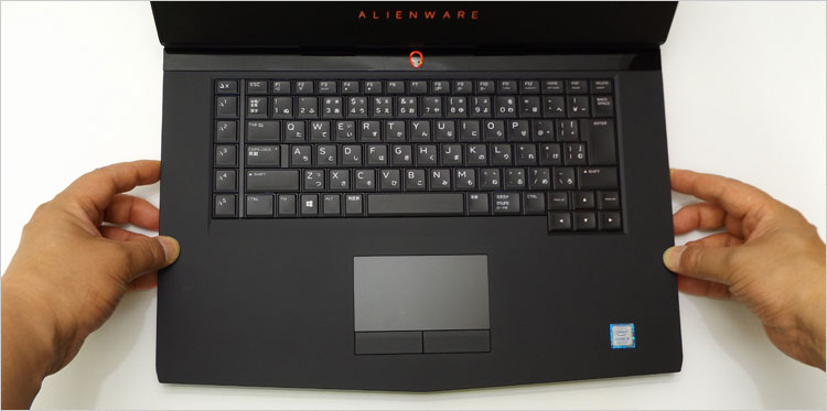 Alienware TactXキーボード