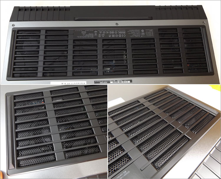 デュアルファンを内蔵したALIENWARE 17