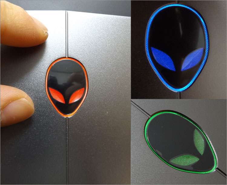 エイリアンヘッドのled