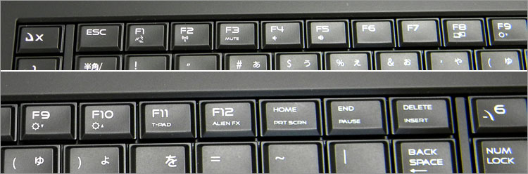 AlienコマンドセンターのAlienFXを一発起動