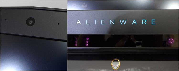 LED配色できるALIENWAREロゴ