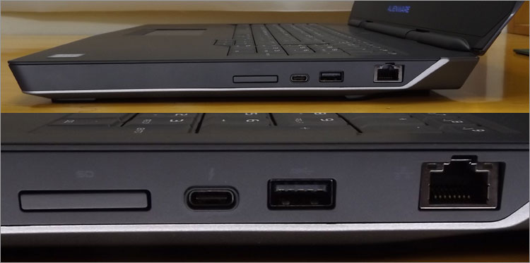 USB Type-C端子を装備するALIENWARE 17