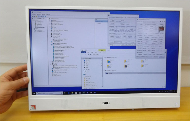 液晶パネルがDEL93FC