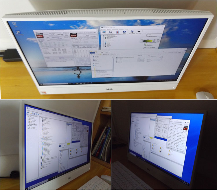 AMD A9-9425搭載！DELL Inspiron 22 3000 フレームレスデスクトップ