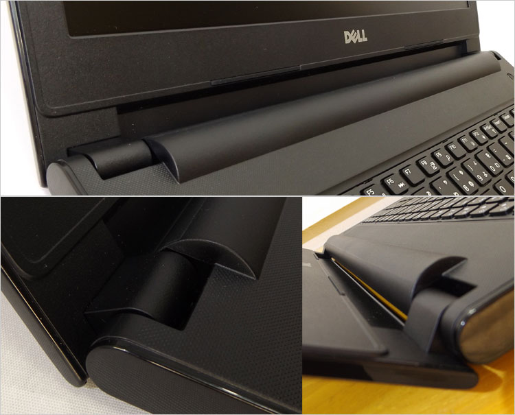 ディスプレイとヒンジ