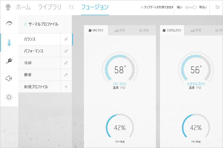 温度のステータス監視や管理