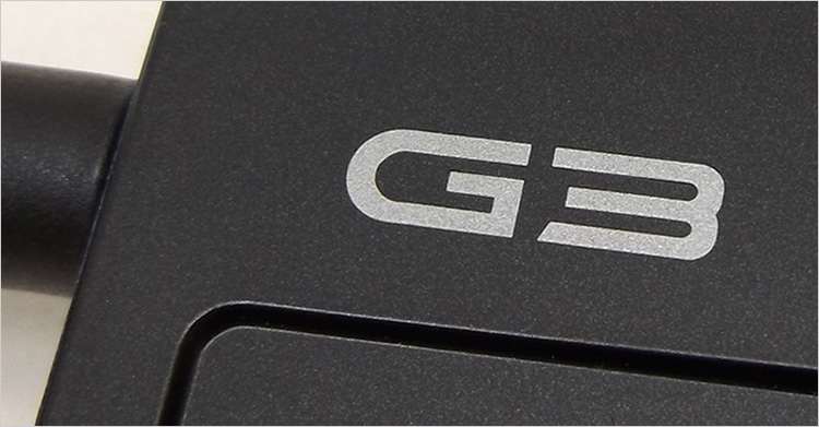 G3ロゴのプリント