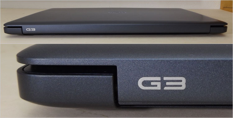 側にG3のロゴをプリント