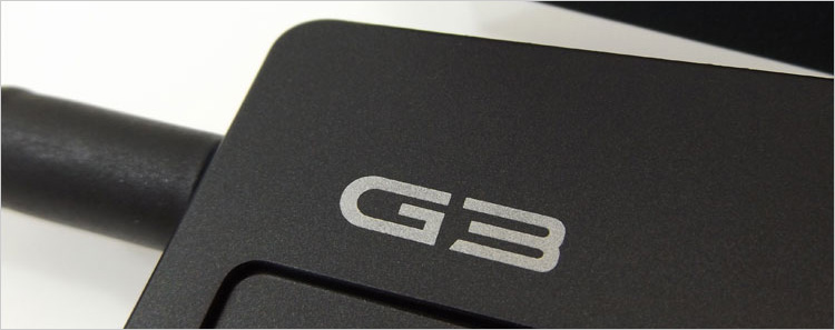 G3ロゴのプリント