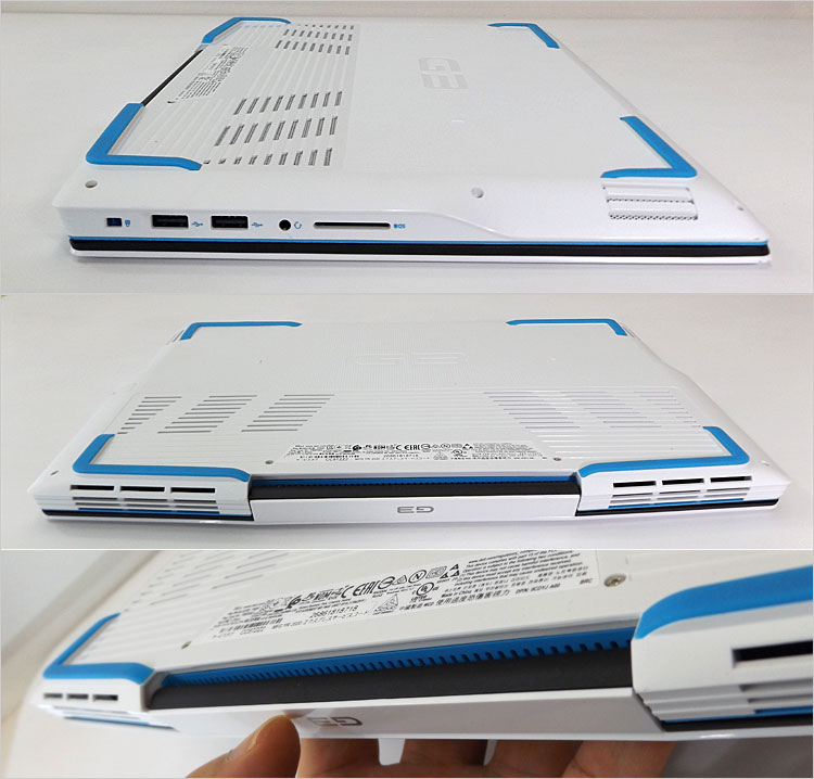 底面カバーを外した内部アクセス