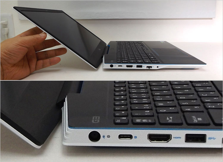 ディスプレイは全開