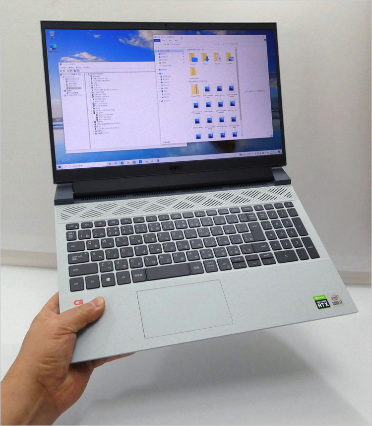 G15-5510では搭載するグラフィック