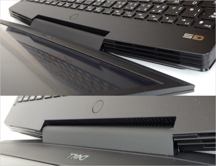 通気孔のスリット