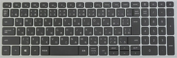 ほかのDELLノートでも見かける型