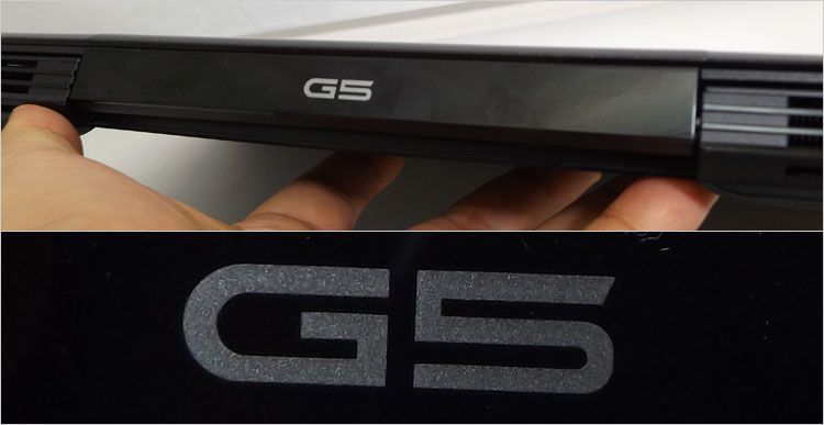 G5ロゴがプリント