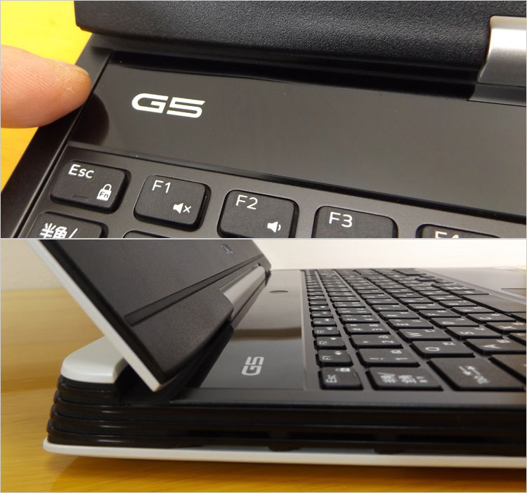 パームレストのなかでアクセント