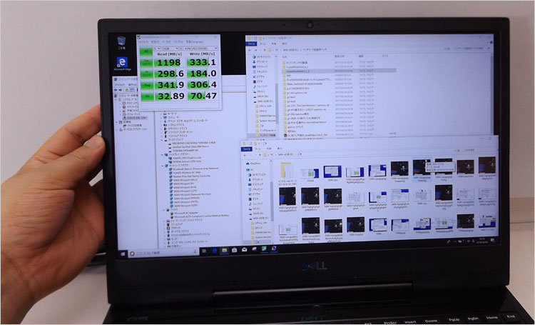 このG5-15 （5590）では広視野角IPSパネル