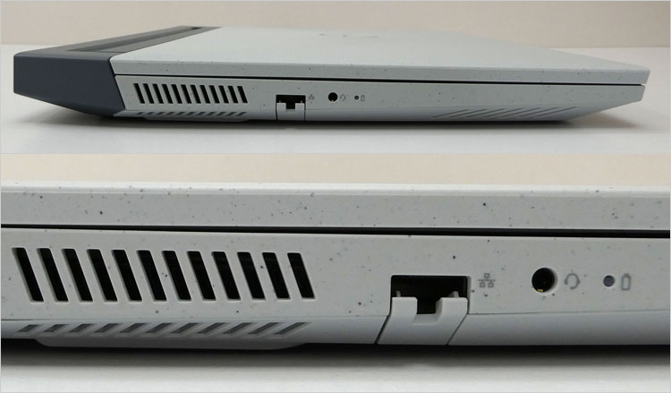 ギガビットイーサーLAN端子