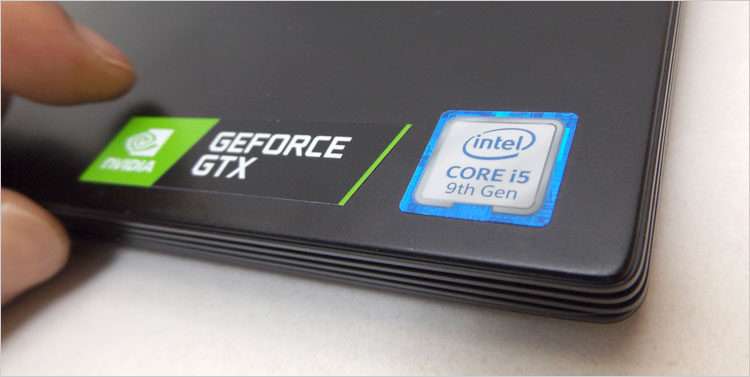 GPUのブランドシール