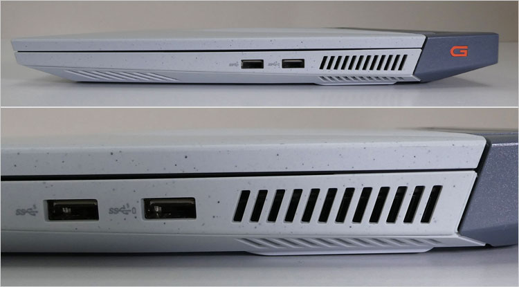 USB 3.2-Gen1（5Gbps）が2基