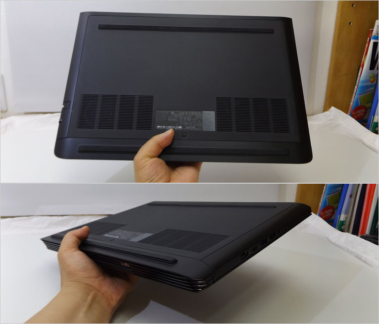 Dell G7 15ノートパソコンはホワイトとブラックから選択可能。