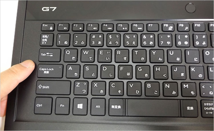 左側キーボード