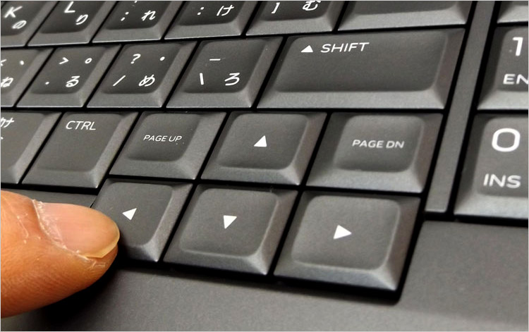 ミスタッチも軽減できるし