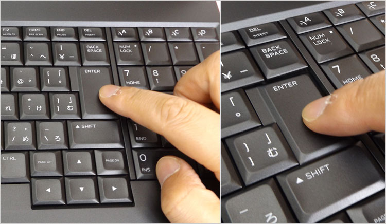 ALIENWARE AREA-51Mの場合大きめなので及第点