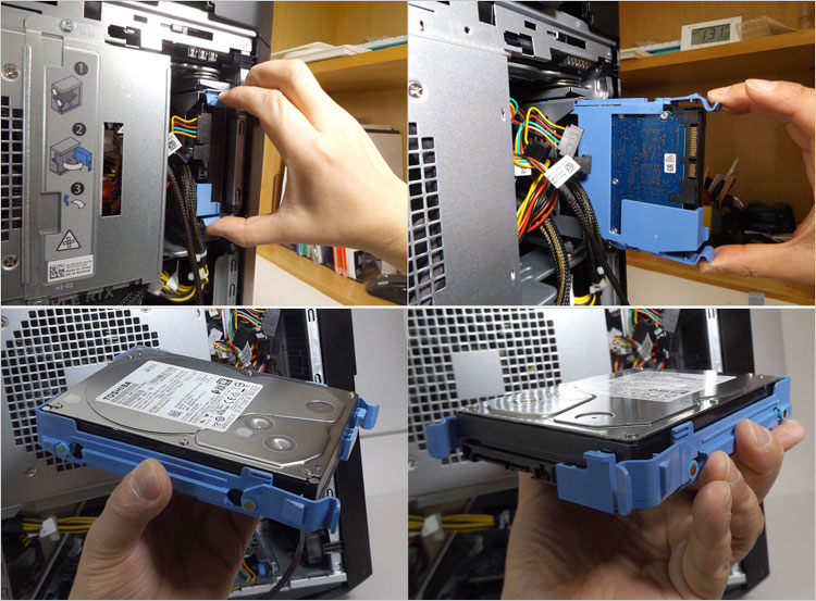 ALIENWARE AURORA-R83.5インチ・ドライブベイ