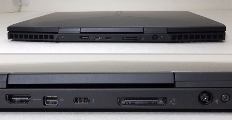 ALIENWARE Graphics Amplifier端子