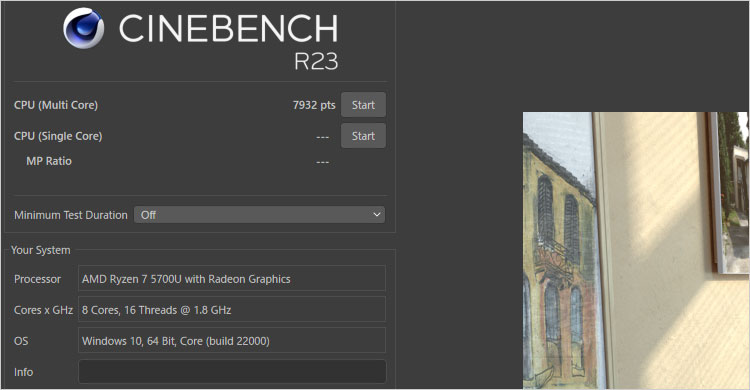 CINEBENCH R23
