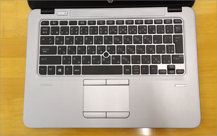 EliteBook 725 G3のキーボード写真
