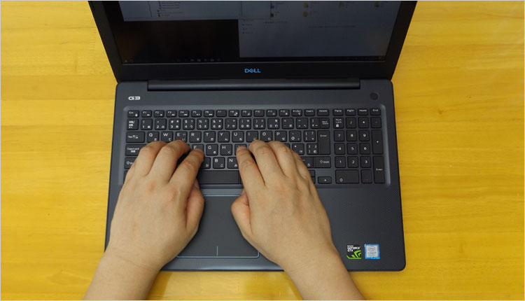 G3-15のホームポジション