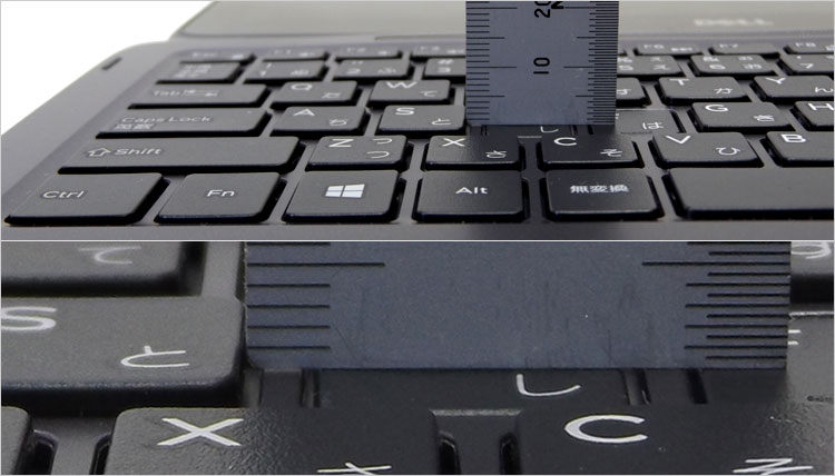 キーストローク1.5mm