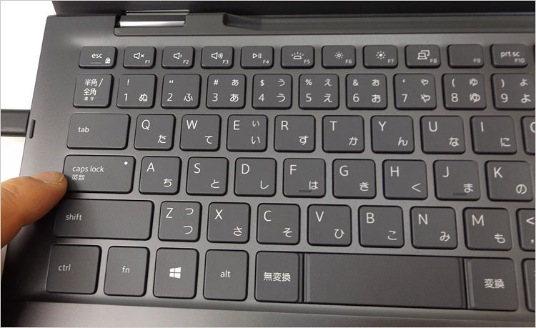 Inspiron7306 2-in-1のキー配列