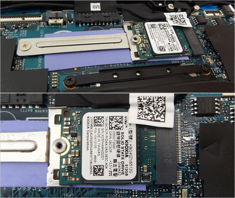 Type 2230のNVMe SSDが搭載