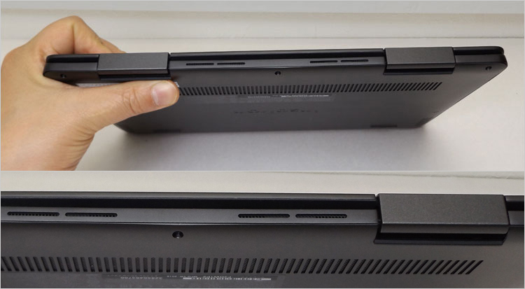 排熱を逆循環しないゴム足