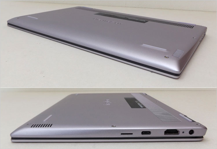 つなぎ目が少ない「ユニボディ設計」