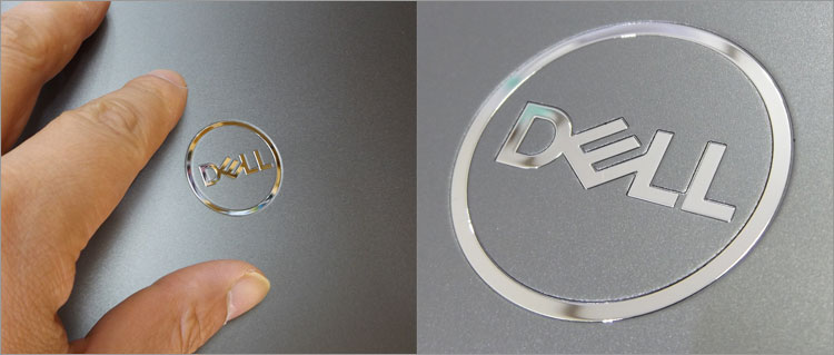 DELLロゴ-Inspiron 13（7373）2-in-1の場合