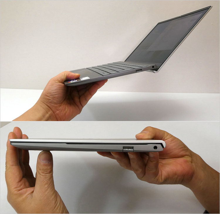 もっとも厚いところでも約16mm