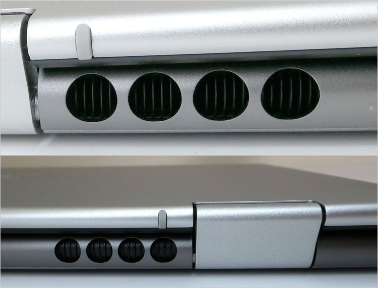 Inspiron 14（5410） 2-in-1の排気口